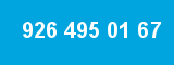 926 495 01 67 926 495 01 67